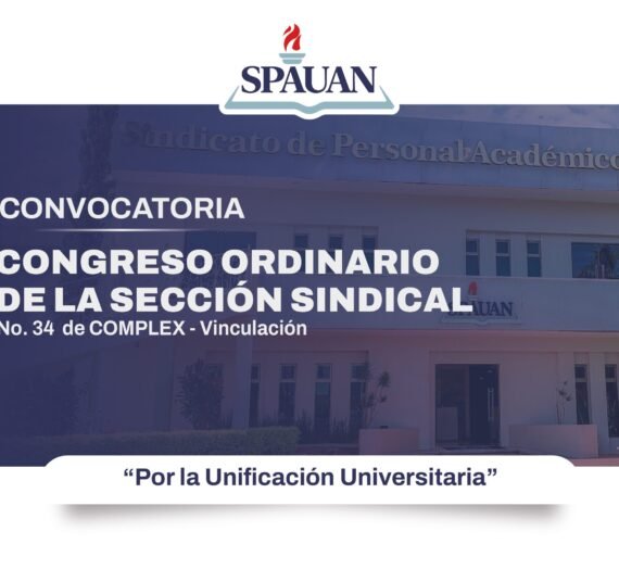 CONGRESO ORDINARIO DE LA SECCIÓN SINDICAL No. 34 de COMPLEX – Vinculación
